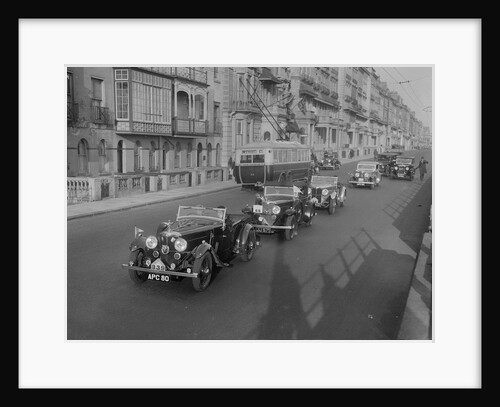 AC 4-seater tourer of Kitty Brunell competing in the RAC Rally, 1933 by Bill Brunell