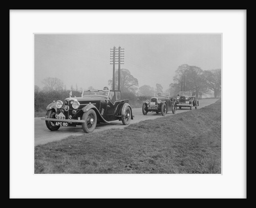 AC 4-seater tourer of Kitty Brunell, winner of Class 2 in the RAC Rally, 1933 by Bill Brunell