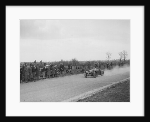 BNC of RO Mitchell competing in the Inter-Varsity Speed Trial, Eynsham, Oxfordshire, 1932 by Bill Brunell