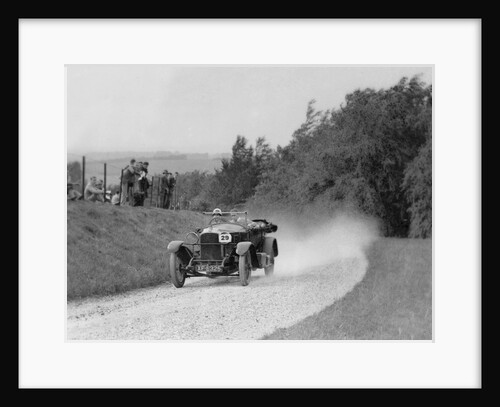 Vauxhall 30/98 known as Rouge et Noir competing in the Oxford Speed Trials, c1930 by Bill Brunell