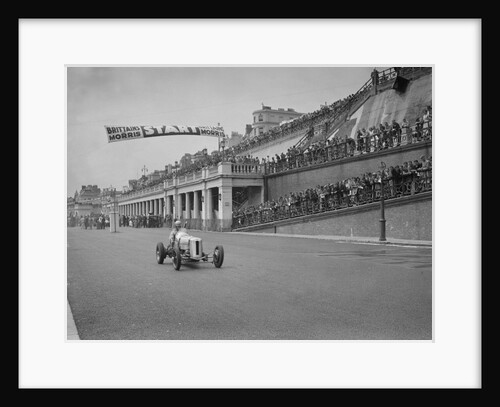 GN of Frazer-Nash leaving the starting line in the Brighton Speed Trials, 1938 by Bill Brunell