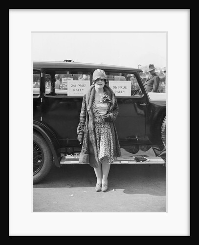 Miss RH Boyle with her Arrol-Aster 17-50 at the Southport Rally, 1928 by Bill Brunell