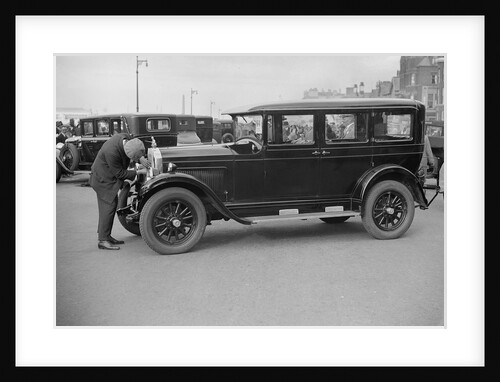 Willys-Knight car at the Southport Rally, 1928 by Bill Brunell