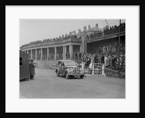 Wolseley of J Malkin competing in the Blackpool Rally, 1936 by Bill Brunell