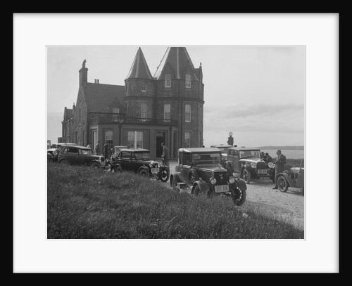 Cars competing in the B&HMC Brighton Motor Rally, John O'Groats, Scotland, 1930 by Bill Brunell