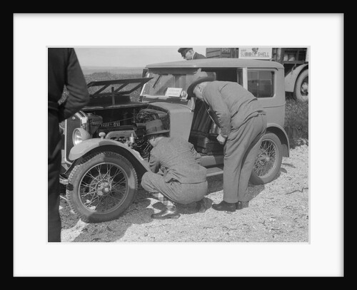 Wolseley Hornet at the B&HMC Brighton Motor Rally, 1930 by Bill Brunell