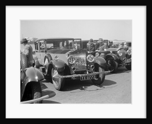 Rolls-Royce 40/50 at the B&HMC Brighton Motor Rally, 1930 by Bill Brunell