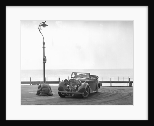 Jaguar SS of RM Proctor at the RAC Rally, Brighton, Sussex, 1939 by Bill Brunell
