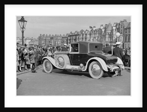 Hispano-Suiza 30 hp of M Graham-White at the Southport Rally, 1928 by Bill Brunell
