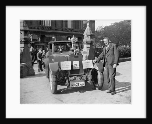 Lanchester Straight Eight of A Millership at the Southport Rally, 1928 by Bill Brunell