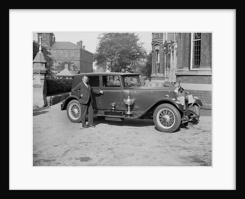 Lanchester Straight Eight of A Millership at the Southport Rally, 1928 by Bill Brunell