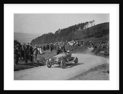 Sunbeam competing in the South Wales Auto Club Caerphilly Hillclimb, Wales, pre 1915. by Bill Brunell