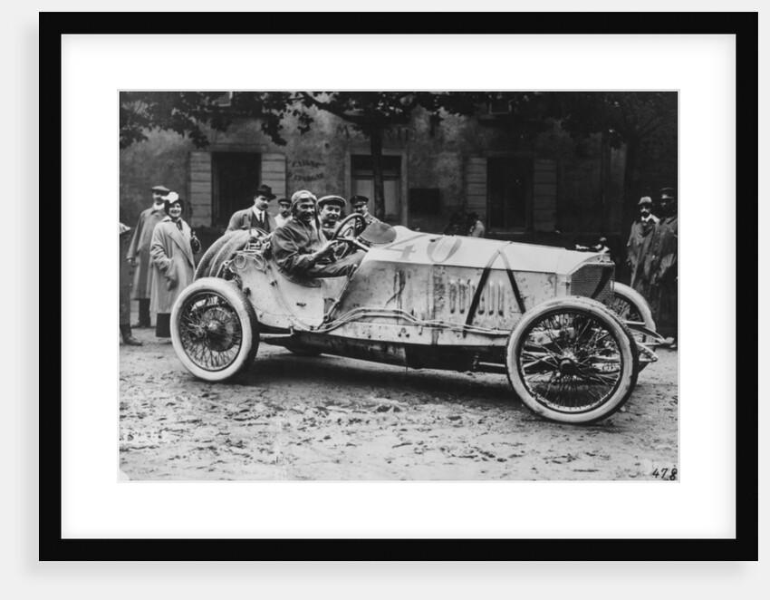 Mercedes which came third in the 1914 French Grand Prix by Unknown