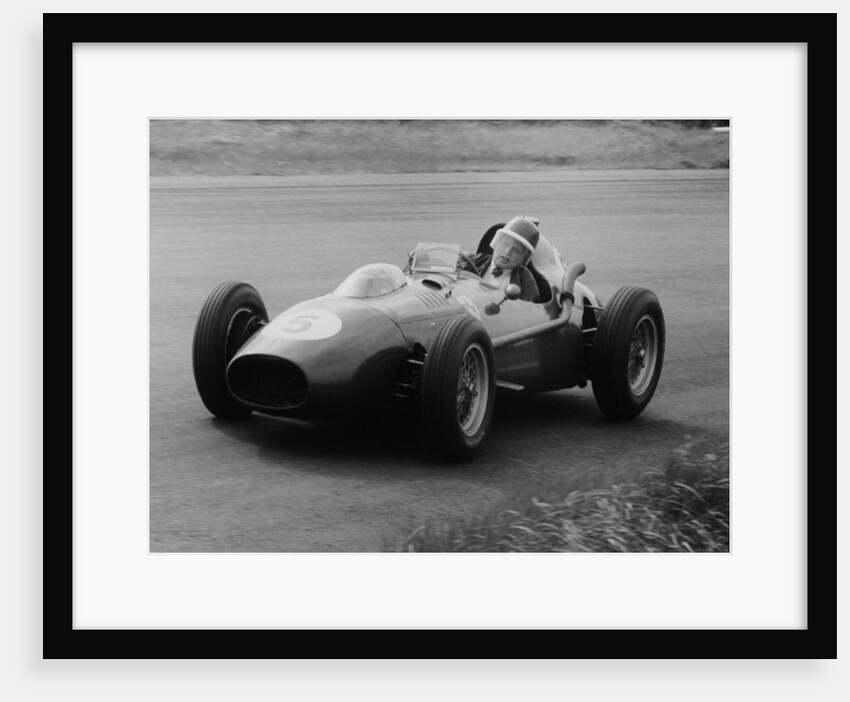 Mike Hawthorn in the Dutch Grand Prix, Zandvoort, 1958 by Unknown