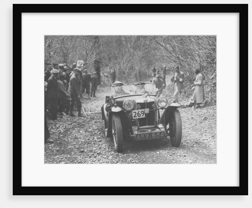 1935 MG PA Midget on the MCC Land's End Trial by Anonymous