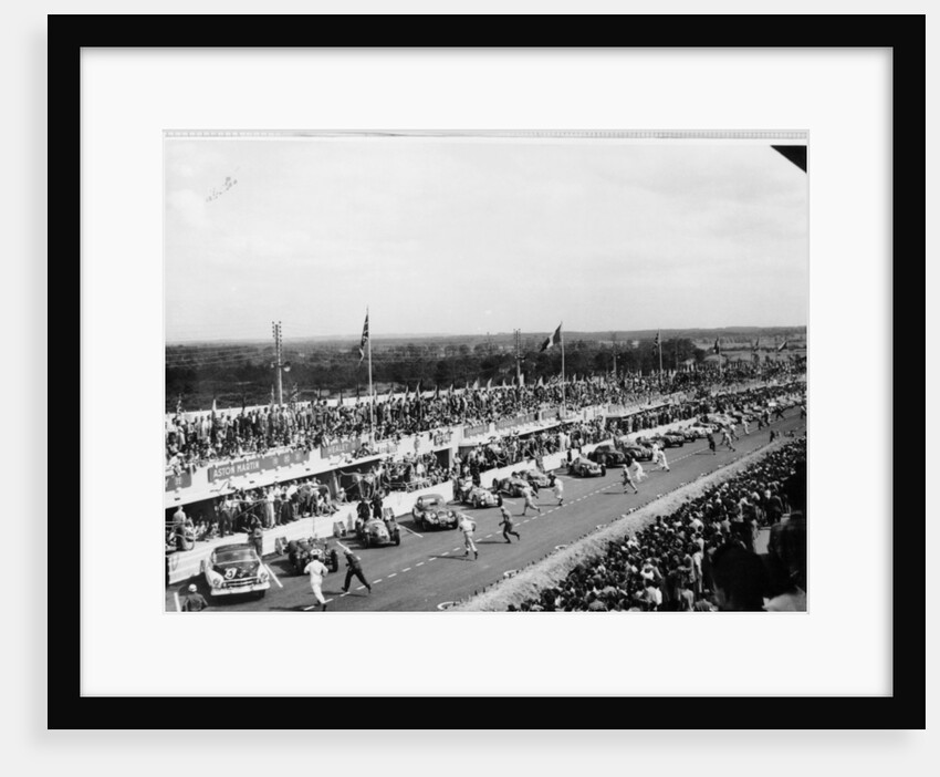 Start of the Le Mans Race, France, 1950 by Unknown