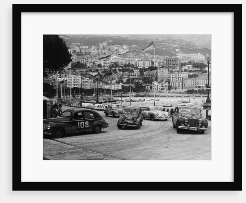 The Monte Carlo Rally, Monaco, 1954 by Unknown