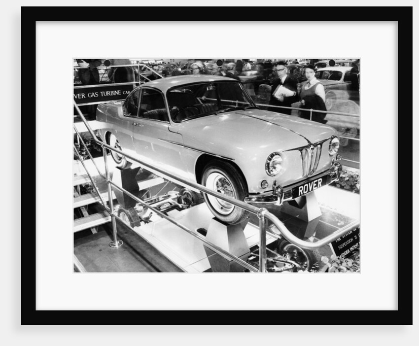 1956 Rover 105R T3 gas turbine car at the Earl's Court Motor Show, London, 1956 by Unknown