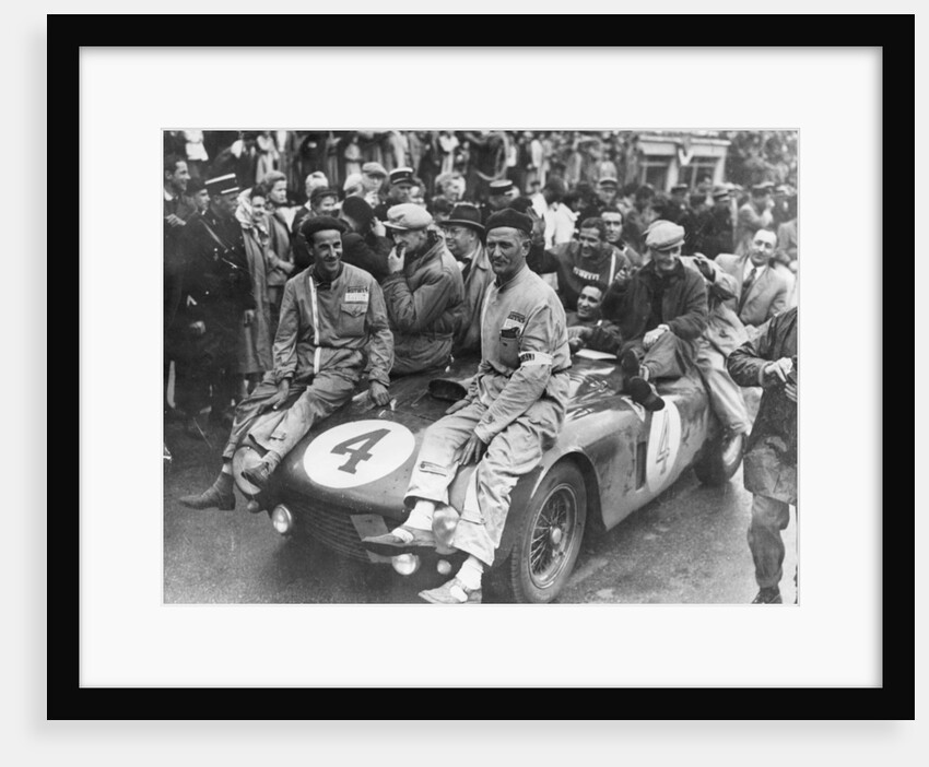 The victorious Ferrari of Froilan Gonzalez and Maurice Trintignant, Le Mans 24 hours, France, 1954 by Unknown