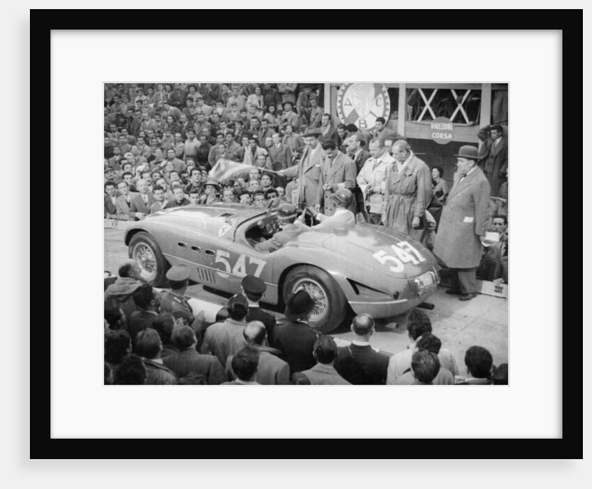 Ferrari of Giannino Marzotto, Mille Miglia, Italy, 1953 by Unknown