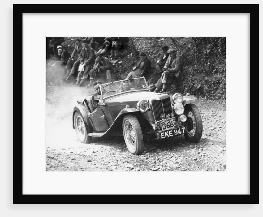 1938 MG TA Midget by Anonymous