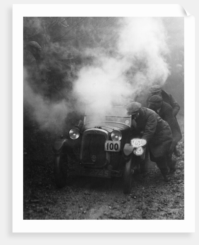 1928 Austin 7 Gordon England cup at the Exeter trial, (c1928?) by Unknown