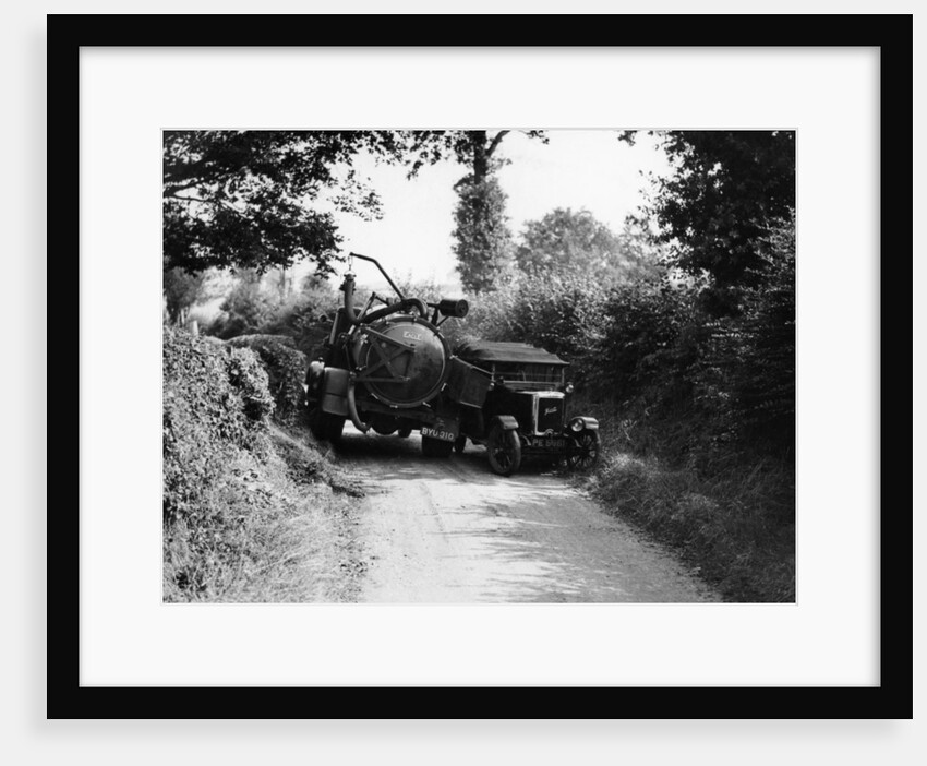Bedford truck with Jowett, 1920s by Unknown