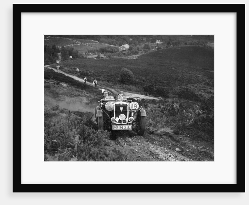 1936 Singer 1.5 litre Le Mans, (late 1930s?) by Unknown