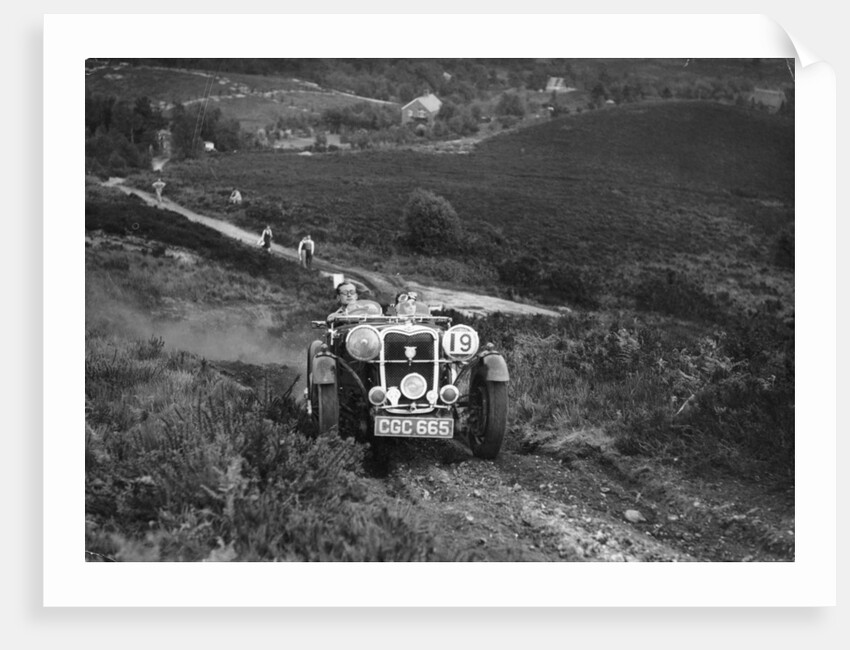 1936 Singer 1.5 litre Le Mans, (late 1930s?) by Unknown