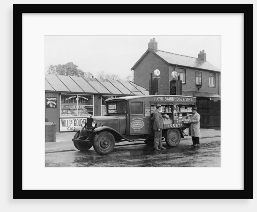 Mobile confectionery shop, a 1932 Bedford 30cwt WS lorry, (c1932?) by Unknown
