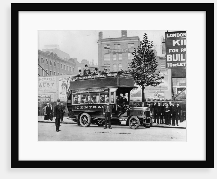 1908 Leyland bus, (c1908?) by Unknown