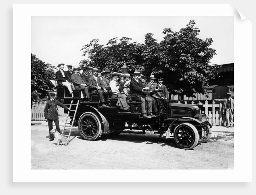 1903 Milnes Daimler Charabanc, (c1903?) by Unknown