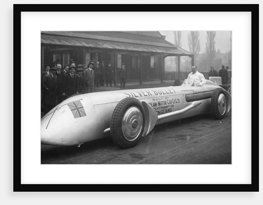 Kaye Don with the Sunbeam Silver Bullet, 1930 by Unknown