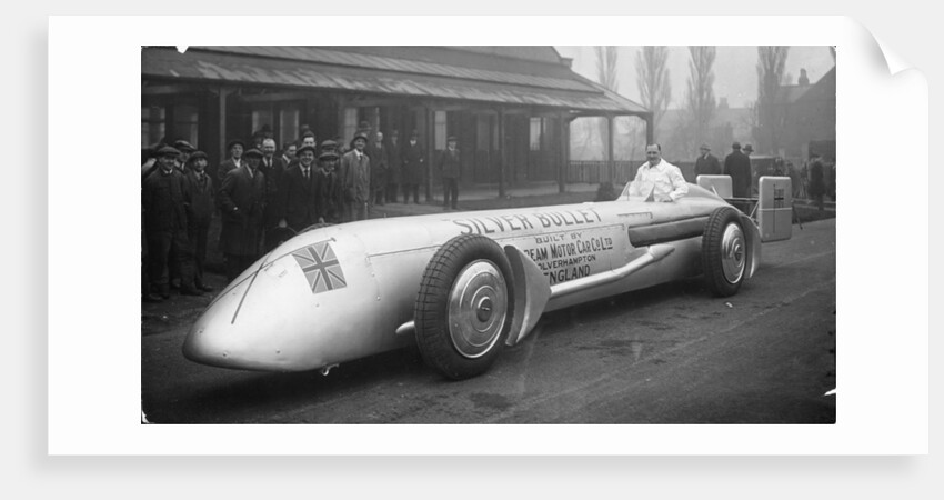 Kaye Don with the Sunbeam Silver Bullet, 1930 by Unknown