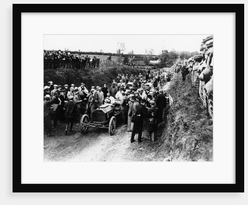 SF Edge in a Napier, 1903 Gordon Bennett race by Unknown