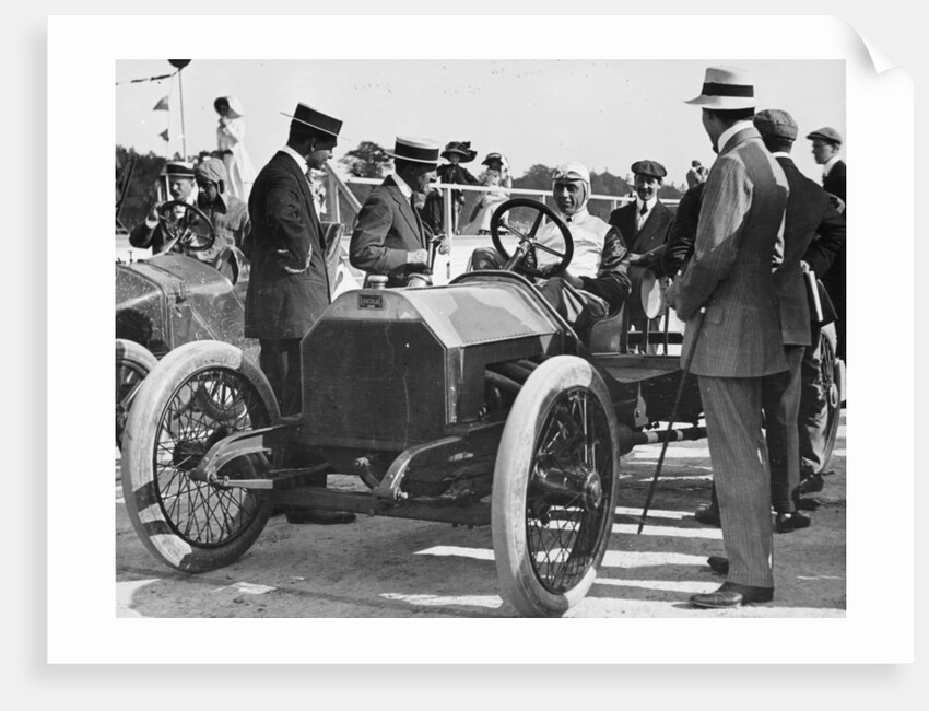1909 Lancia Beta, WL Stewart at the wheel, c1909-c1920 by Unknown