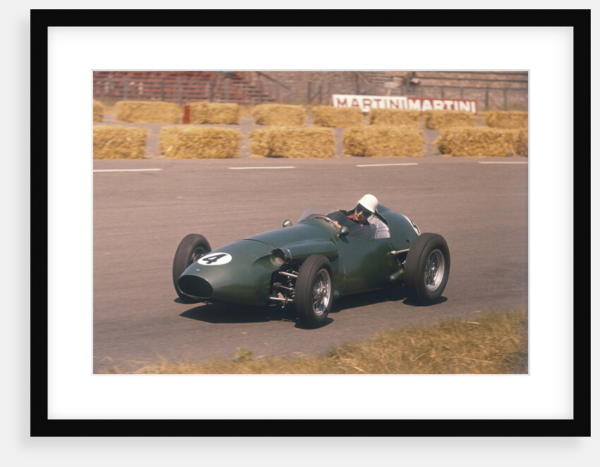 Roy Salvadori driving an Aston Martin by Anonymous