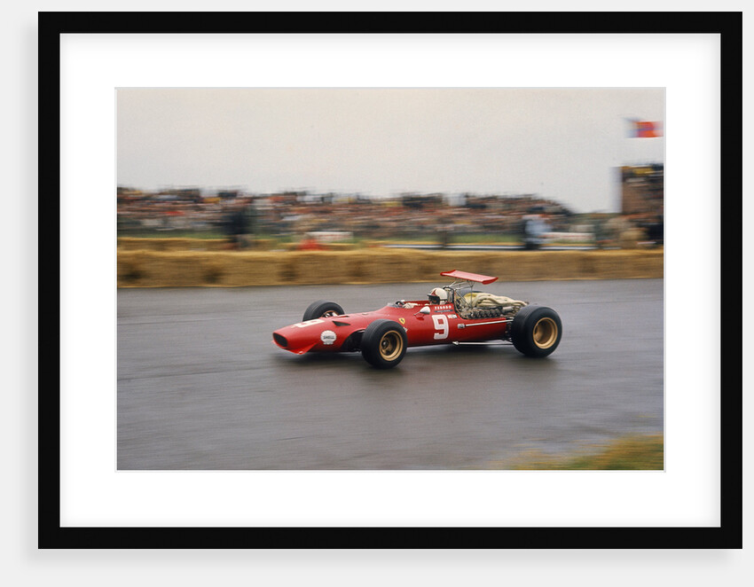 Chris Amon in a Ferrari V12, Dutch Grand Prix, Zandvoort, 1968 by Unknown