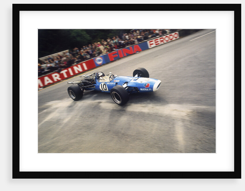 Jean-Pierre Beltoise driving a Matra, Belgian Grand Prix, Spa-Francorchamps, 1968 by Unknown