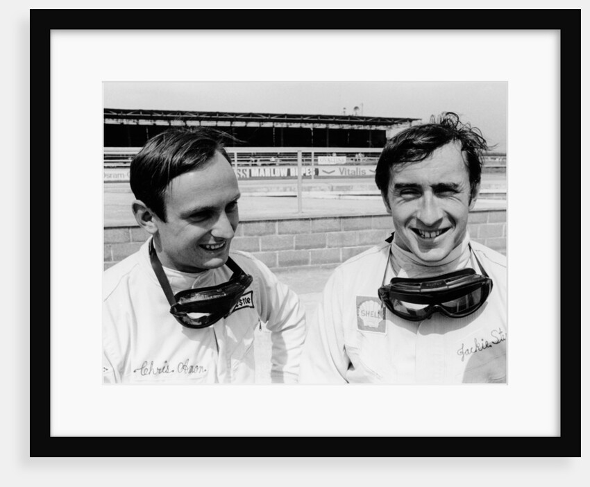 Jackie Stewart and Chris Amon, 1967 by Unknown