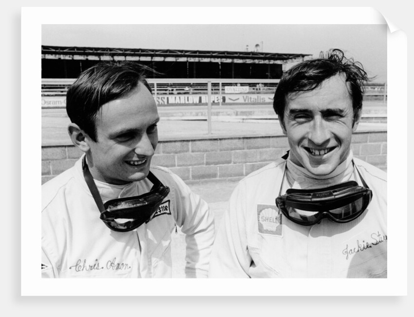 Jackie Stewart and Chris Amon, 1967 by Unknown