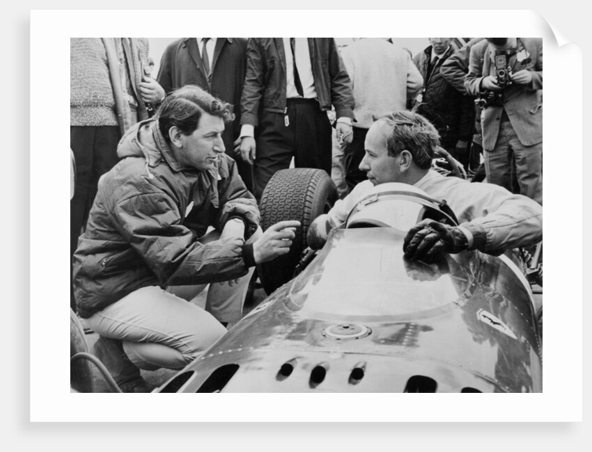 John Surtees in his Ferrari, c1963-c1966 by Unknown