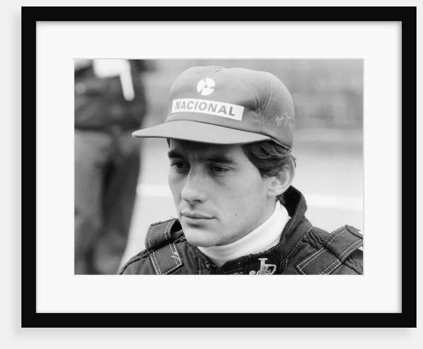 Ayrton Senna at the British Grand Prix, 1985 by Unknown