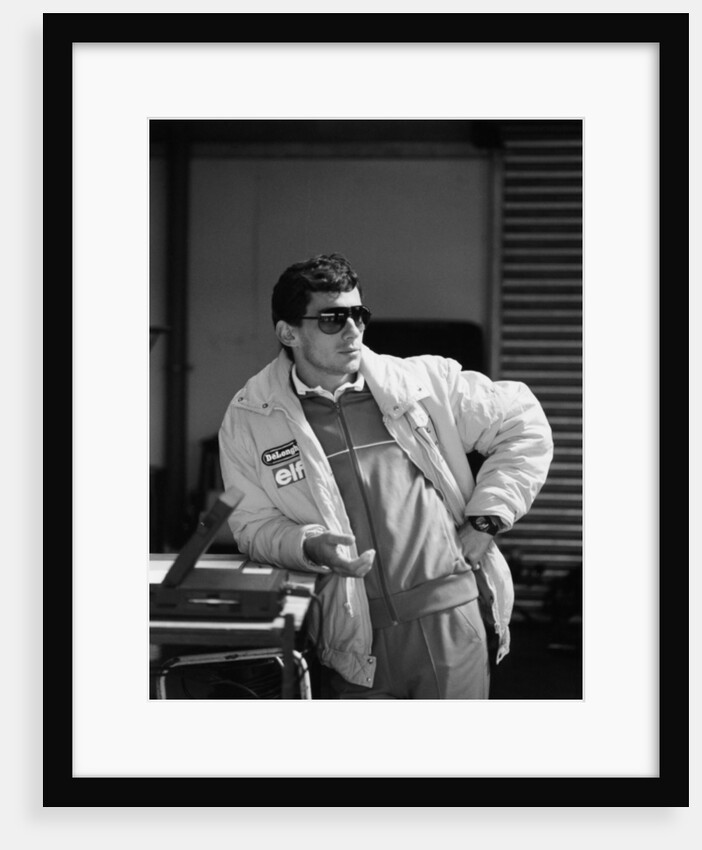 Ayrton Senna, 1987 by Unknown