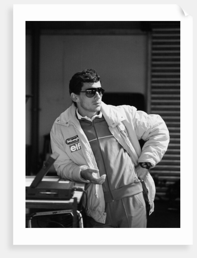 Ayrton Senna, 1987 by Unknown