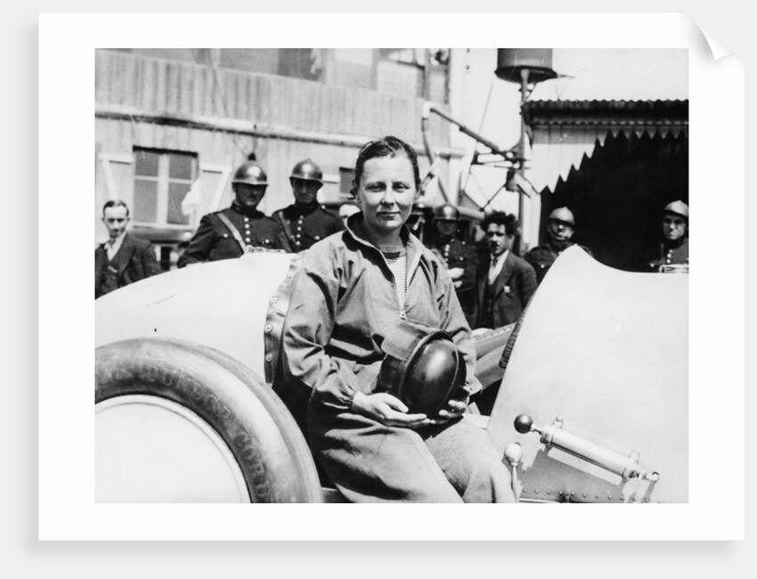 Gwenda Stewart at Montlhery, France, 1934 by Unknown