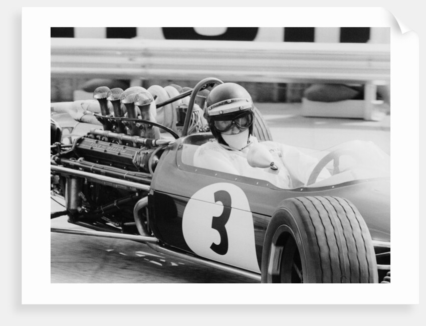 Jochen Rindt, Monaco Grand Prix, 1968 by Unknown