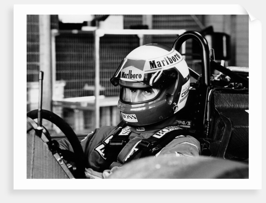 Alain Prost, 1987 by Unknown
