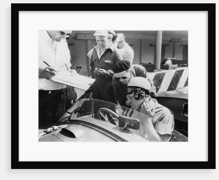 Reg Parnell in Aston Martin DB3S, Monza, 1952 by Unknown