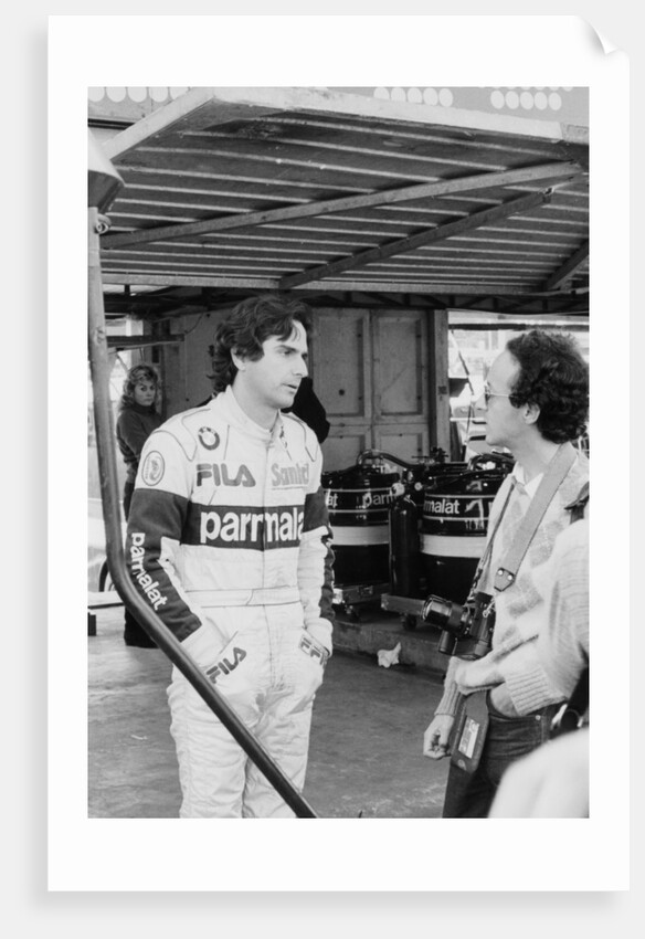 Nelson Piquet, Grand Prix of Europe, Brands Hatch, Kent, 1983 by Unknown